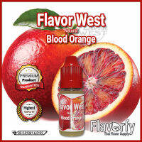 Flavor West Blood Orange (Natural) - กลิ่นส้มสีเลือด - กลิ่นผสมอาหาร - ผ่านการรับรองจาก อย. ประเทศไทย บรรจุและขายโดย Flavorfy กลิ่นผสมอาหารอเนกประสงค์ เหมาะสำหรับ ลูกอม, กัมมี่, น้ำผลไม้, เบเกอรี่, ไอศครีม, ของเหลวอื่่นๆ