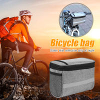 1.5L Touch Screen Bike Handlebar Bag with Insulation Pouch Bicycle Front Seat Bags Storage Organizer Outdoor Sports Bike Accesso