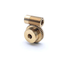 ความแม่นยำ1:60 0.5M 20T 30T 40T 50T 60T Copper Worm Reducer Turbine 065151 456Mm Bore Diameter