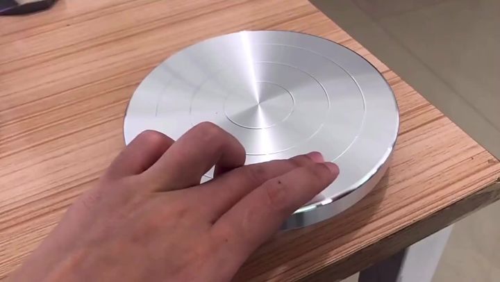 15/20/25/30CM Pottery Wheel Aluminum Turntable, DIY Clay Tools