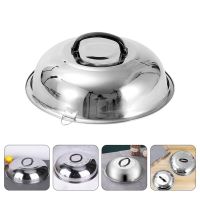 ETXCover Lid Pot Dome Pan Steel Stainless Melting Round Cooking Universal Basting Lids Cookware Griddle Covers Replacement Cheese