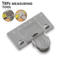 Tenet Precision Tape Measure Aid Fixing Clip Tool เส้นโค้งสแตนเลสมุมอ่านเทปวัด Clip