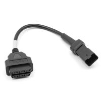 OBD Motorcycle Cable for 4 Pin Plug Cable Diagnostic Cable 4Pin to OBD2 16 Pin Adapter