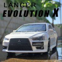 รถจำลองอัลลอยของเล่นสุดฮอตสำหรับเด็ก,JDM Lancer Evo X รถโมเดล Diecast รถโลหะจิ๋วของขวัญเด็ก