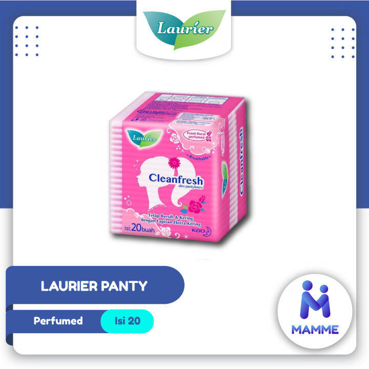 Laurier Pantyliner Cleanfresh Perfumed isi 20 Pads Lazada Indonesia