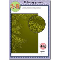 New Tim Holtzs 3d Texture Gradient Embossed Folder Of Pine Branches Is Used For Card Making Scrapbook Paper Diy Craft Decorat