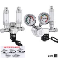 【hot】 Aquarium CO2 Regulator Solenoid Pressure System Cylinder Reducing