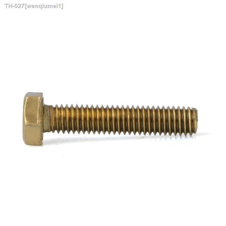 brass-hexagon-bolt-brass-hex-bolt-m4-m5-m6-m8-m10-brass-screw-metric-thread