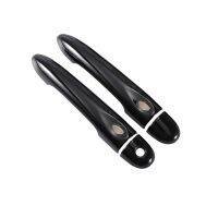 From Renault Clio IV Clio 4 Luteia 2012-2019 Glossy Black Carbon Fiber Car Door Handle Cover Styling Accessories 2013 2014 2015.