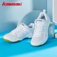 Original Kawasaki Badminton Shoes For Men Women Breathable High Elastic Non-Slip Sports Sneakers 2023