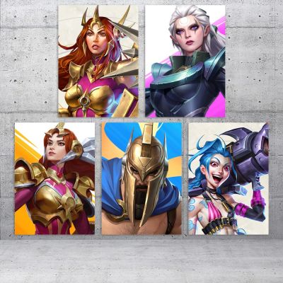 ใหม่ Modular เกม Art - League Of Legends ธีมผ้าใบพิมพ์-Teemo, Bard, Thresh โปสเตอร์สำหรับ Modern Home &amp; Living Room Decor