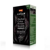 Lolane Nature Code Herbal Color Shampoo (G1 สีดำ) โลแลน เนเจอร์ โค้ด เฮอร์บัล คัลเลอร์ แชมพูปิดผมขาว