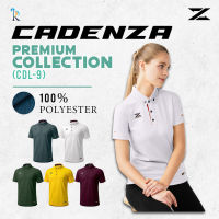 เสื้อโปโลชายสีล้วน CADENZA คาเดนซ่า รุ่น CDL-9 PREMIUM POLO ผ้า CDZ EXTRA SOFT ชุดที่ 2 แท้100%