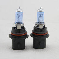 HB5 2x 9007 Super White 12V 10080W รถหลอดฮาโลเจนหลอดไฟหน้ารถยนต์ Dark Blue Glass