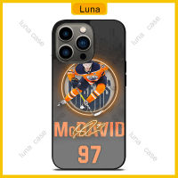 Connor Mcdavid Edmonton Phone Case for iPhone 14 Pro Max / iPhone 13 Pro Max / iPhone 12 Pro Max / Samsung Galaxy Note 20 / S23 Ultra Anti-fall Protective Case Cover 212
