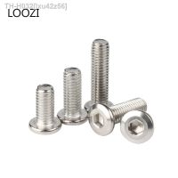 M3 M4 M5 M6 M8 304 Stainless Steel Large Flat Hex Hexagon Socket Head Allen Furniture Rivet Screw Connector Joint Bolt