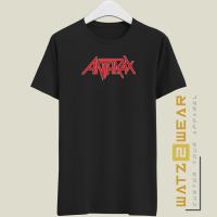ANTHRAX ROCK MUSIC BAND T-Shirt เสื้อยืดผ้าฝ้าย100 UNISEX