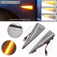 Dynamic Flowing LED Side Marker Turn Signal Light For Renault Avantime Espace IV Megane 2 Scenic 2 Vel Satis 02-09 Wind 10-13