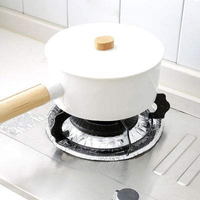Hot selling 10/20Pcs Stove Protector Cover Disposable Aluminium Stove Burner Liner Gas Stove Stovetop Cleaning Pad Mat Kitchen Accessories