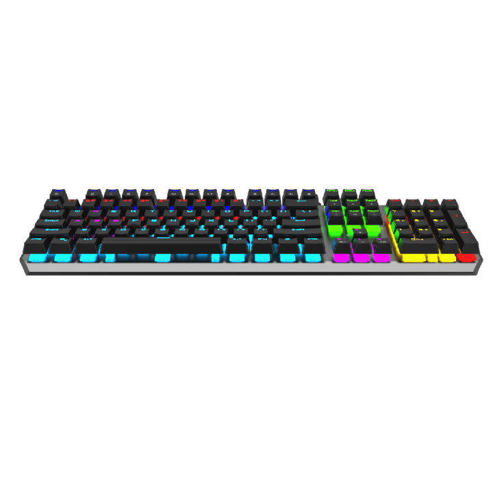 aula-keyboard-f2066-ii-คีย์บอร์ด-aula-f2066-ii-สีดำ-blue-switch