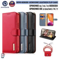 Dux HIVO เคสโทรศัพท์มือถือหนัง ฝาพับแม่เหล็ก RFID สําหรับ iPhone SE 3 2022 13 Pro Max 13 12 Pro 12 Mini 12 Pro 7 8