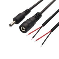 1pcs 2A DC Power Cable 3.5x1.35mm DC Cable 30cm 22AWG Extension Cord Male Female DC Cable For CCTV Camera LED Lights Wires  Leads Adapters