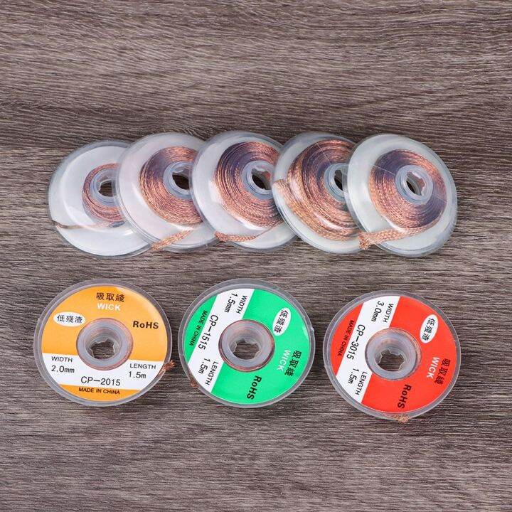 Remove Welding Tool Cleaning Copper Desoldering Tin Braid Wire Solder