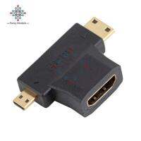 สายเคเบิลคอมโบ1080P Hdmi 1.4 Micro Hdmi บุรุษความเร็วสูง3 In1