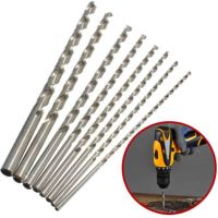 【2023】2Mm-6Mm ความยาว160-300Mm Extra Long HSS Drilling Straight Shank Drill Bits Parts For Wood Steel Metal Alloy Cutter Drilling Kit