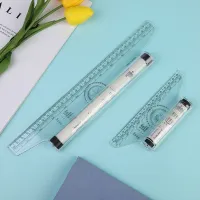 Practical Measuring Rolling Ruler Drawing Roller Parallel Ruler Design for Measure School Office Stationery Accessories Shoes Accessories