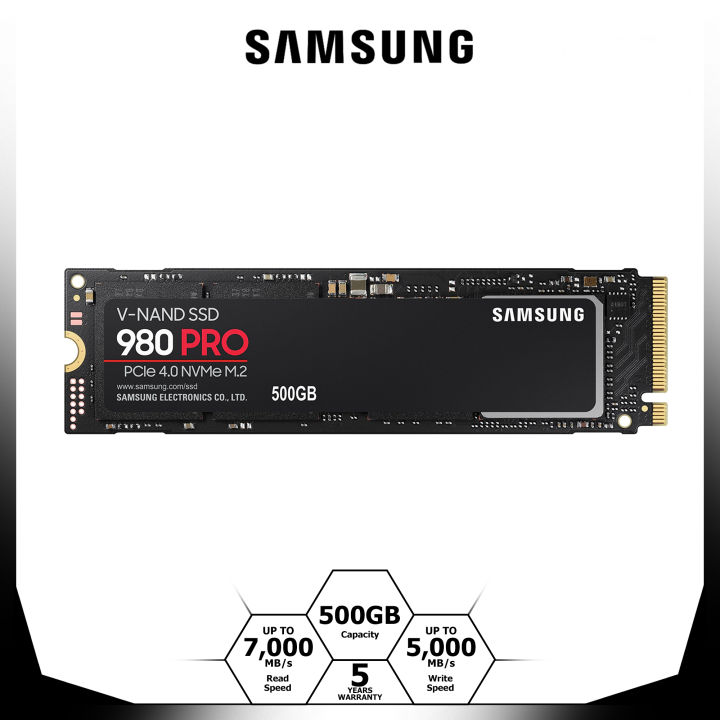 SSD M2 SAMSUNG SSD M.2 1TB 980 PRO NVMe Internal Solid