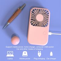 【YF】 USB Portable Handheld Outdoors Fan Rechargeable Pocket Cooling I Air Cooler Mini Travel  Desktop Summer