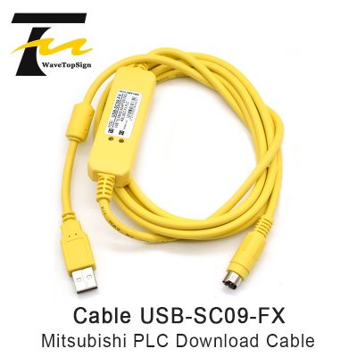 【sought-after】 การเขียนโปรแกรมข้อมูล USB-SC09-FX สายเคเบิล PLC มิตซูบิชิดาวน์โหลดวงจรไฟฟ้าและชิ้นส่วน