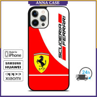 Ferraris Scuderia Phone Case for iPhone 14 Pro Max / iPhone 13 Pro Max / iPhone 12 Pro Max / XS Max / Samsung Galaxy Note 10 Plus / S22 Ultra / S21 Plus Anti-fall Protective Case Cover