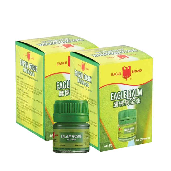 Eagle Brand Eagle Balm Cap Lang Balsem Gosok 鹰标万金油 20g/40g | Lazada