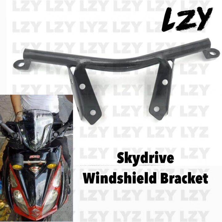 Suzuki Skydrive Sport Windshield Bracket Alloy R25 Side Mirror Bracket ...