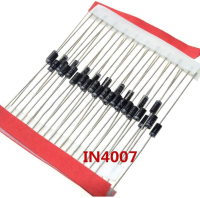 10-50 PCS.(A6) 1N4007 IN4007 DIP DO-41ไดโอด อิเล็กตรอนกระแสตรง1A 1200V 4007 ไดโอดDIYชุดอิเล็กทรอนิกส์