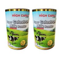 แท้ 100% High care Colostrum milk powder 6000 IgG โคลอสตรุ้ม มิลล์พาวเดอร์  จำนวน 2 กระปุก Exp 08/2025