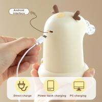 Bucket Water Pump Adorable Animal-shaped Usb Water Bottle Dispensers with Straw for Drinking for Home Office Travel Buckets