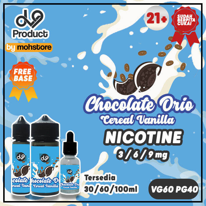 Liquid Vape Dv9 Chocolate Cereal Vanilla Freebase Nicotine Mod Pod Lazada Indonesia 8659