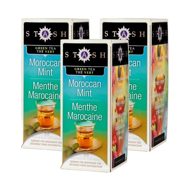 Stash Moroccan Mint Tea 3 Pack (30ct per Box) | Lazada PH