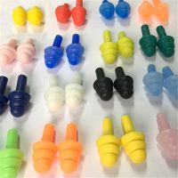 10 Pairs Soft Anti-Noise Ear Plug Waterproof Swimming Silicone Swim Earplugs For Adult Children Swimmers Diving Accessories Accessories