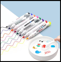 8/12 Color Water Brushes Stationery Pens Color Pens Magic Water Brushes Painting Pens Childrens Drawing Pens