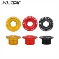 Jklapin Litepro สกรูข้อเหวี่ยงฝาครอบข้อเหวี่ยงสีจักรยานถนนพับห่วงสำหรับจักรยานเสือภูเขา M18 M20อุปกรณ์ตกแต่ง M19การปั่นจักรยาน