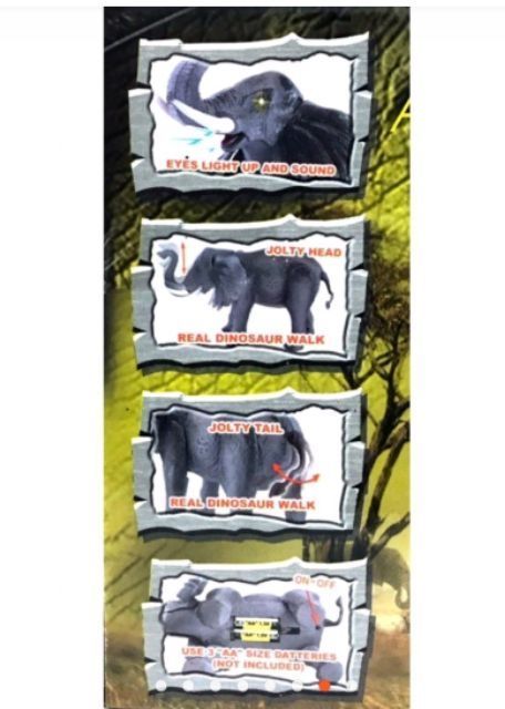 โปรโมชั่นสุดคุ้ม-ลด-30-ช้างใส่ถ่าน-ช้างเดินได้-ช้างของเล่น-มีเสียง-มีไฟ-เหมาะเป็นของฝากของขวัญได้