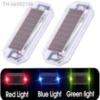 Car Solar LED Light Night Warning Motorcycle Electric Vehicle Tail Light Anti-rear Strobe Warning Light Lamp Flashing Decoration