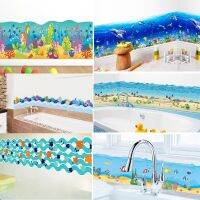 【cw】 Cartoon Stickers Decoration Underwater Scenery Mural Decals