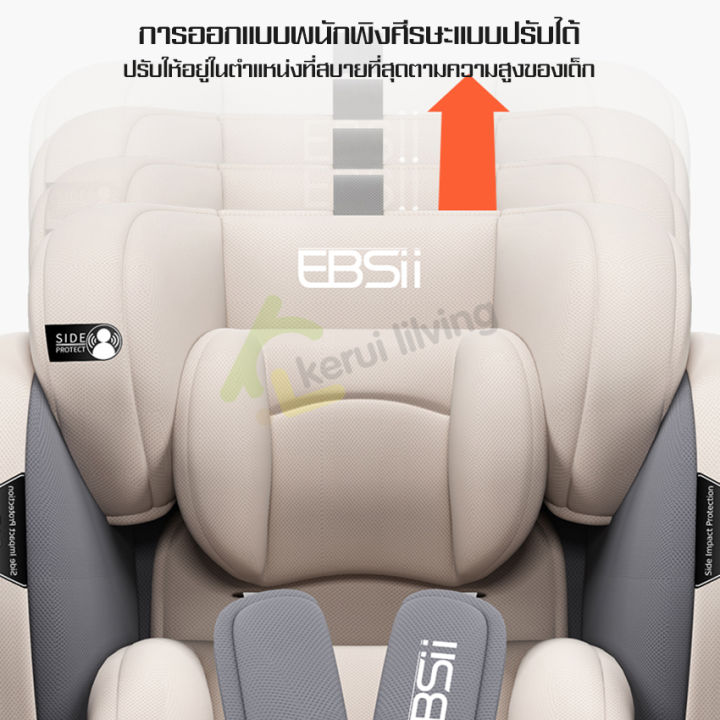 เบาะรถยนต์นิรภัยสำหรับเด็ก-carseat-หมุนได้-360-องศา-ปรับระดับได้-เบาะนั่งติดรถยนต์-เบาะติดรถยนต์-เบาะนิรภัย-คาร์ซีทเด็ก-child-car-seat-เบาะนั่ง