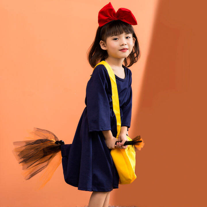 YG Halloween Costume Little Witch Delivery Cosplay Dress Children's