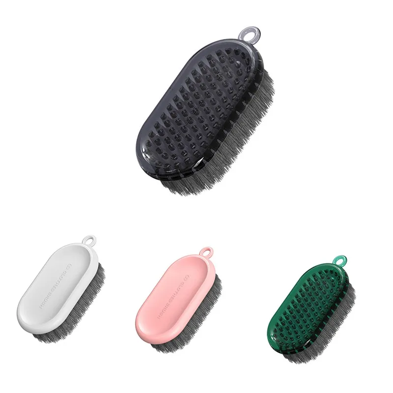 Cleaning Brush Household Small Laundry Brush for Soft Bristle Scrub Clothes  Shoe Underwear Fabric Hand Cleaning Brush（2pcs） 